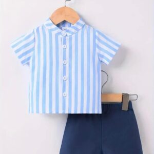 Conjunto rayas 18/24