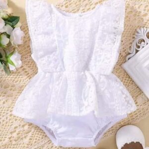 Vestido blanco 6/9m