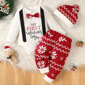 Conjunto 1er Valentines 6/9m