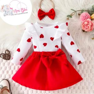 Conjunto Escarlata 9/12m