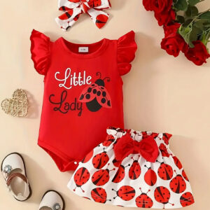 Conjunto mariquita 9/12m