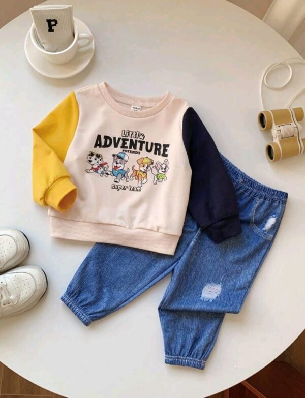 Conjunto perritos 9/12m