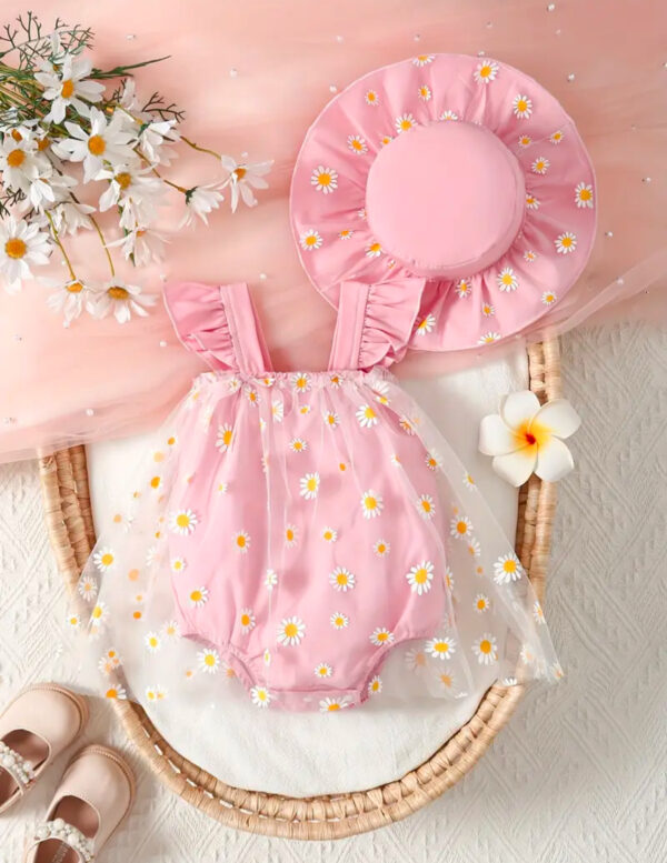 Body rosita margaritas talla 6/9m