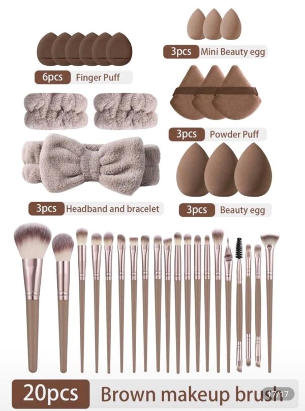 Kit brochas café