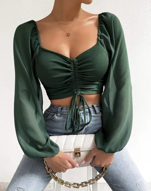 Blusa verde militar M