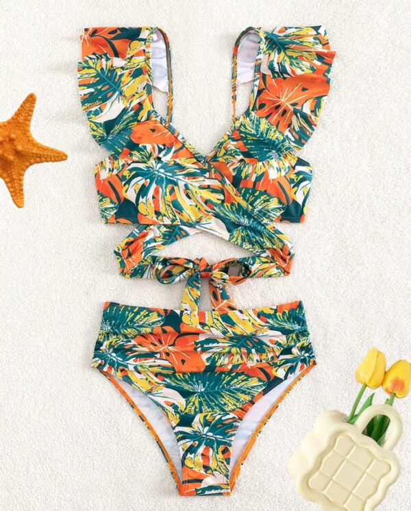 Traje de baño tropical L