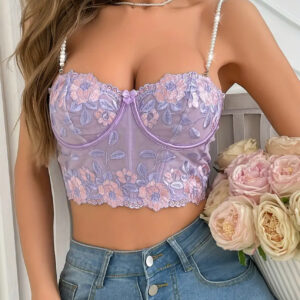 Top morado L