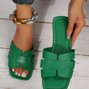 Sandalias verdes #5