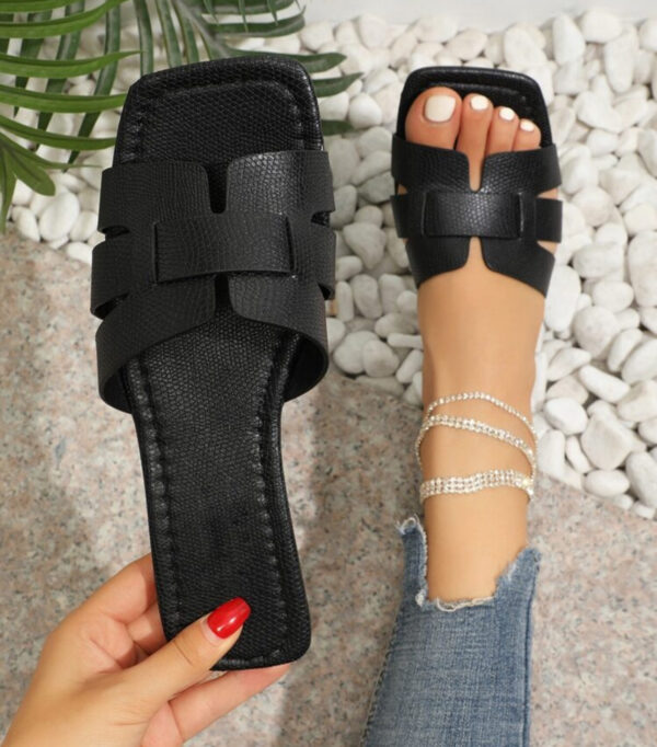 Sandalias negras #25.5