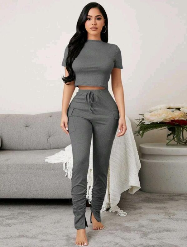 Conjunto pans gris M