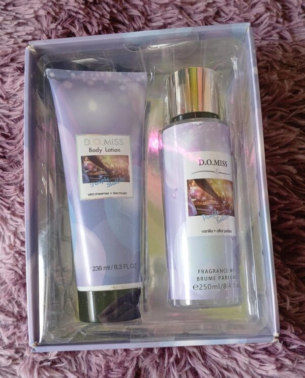 Set loción y crema
