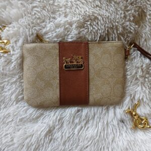 Muñequera beish/cafe