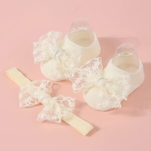 Set encaje beish 0/1 año