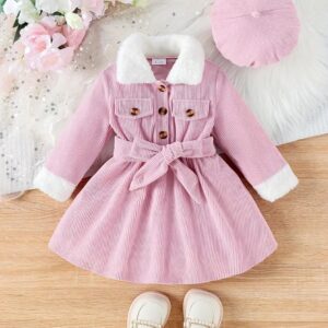 Vestido pana invierno 9/12m