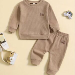 Conjunto café 3/6m