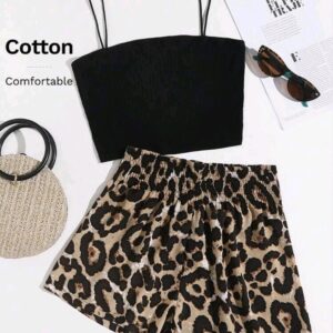 Conjunto leopardo L