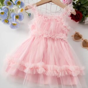 Vestido princesa tull 9/12m
