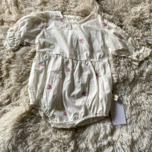 Body blanco campirano 12/18m