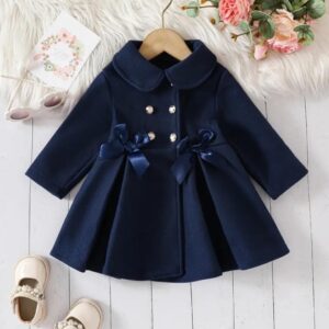 Abrigo azul marino 18/24m