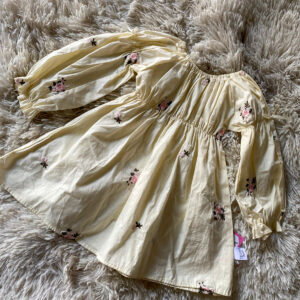 Vestido beish campirano 12/18m