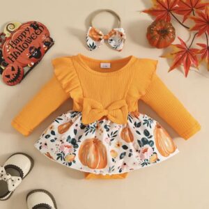 Body volante calabaza 6/9m