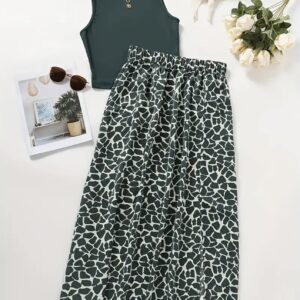 Conjunto verde leo L