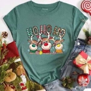 Blusa verde Navidad M