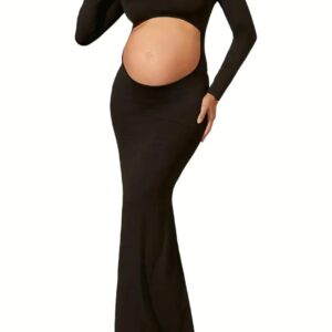 Vestido negro M embarazo