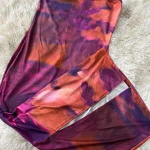 Vestido marmoleado S