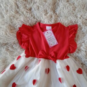 Vestido corazones 12/18m