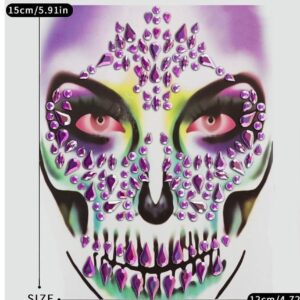 Piedra facial morada