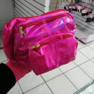 Trio cosmetiqueras fiusha