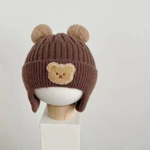 Gorro bebe oso