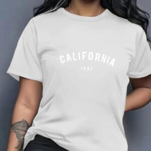 Blusa blanca California S