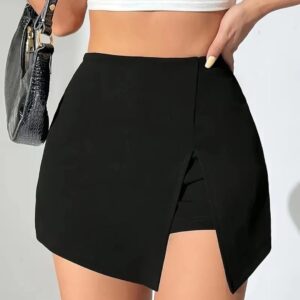 Short falda negro L