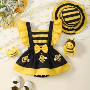 Body negro abeja 9/12m