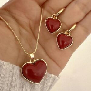 Collar corazones