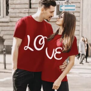 Duo playera San Valentin Roja L
