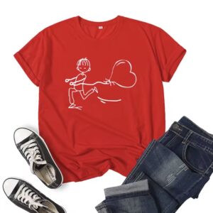Duo playera San Valentin Roja S