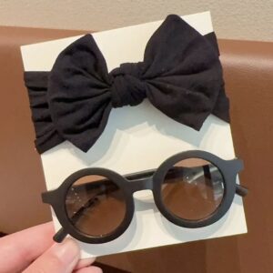 Set diadema negra y lentes