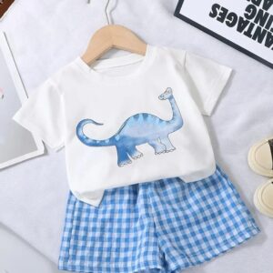 Conjunto dinosaurio 9/12m
