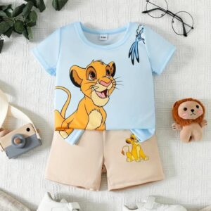 Conjunto simba 6/9m