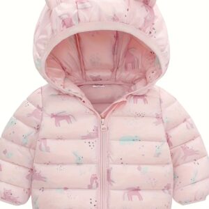 Chamarra rosa esponja 1/2 años