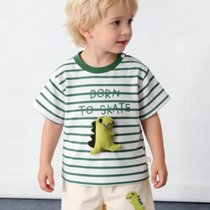 Conjunto dino verde 1/2 años