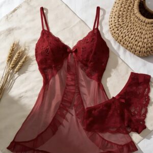 Baby doll carmesin XL