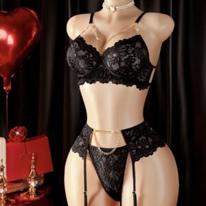 Conjunto negro cadena M