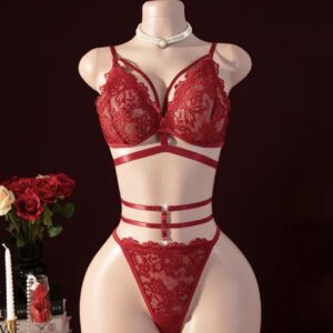 Conjunto bogoña encaje 1XL