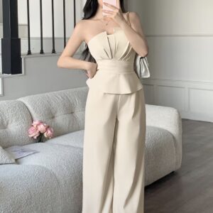 Conjunto abanico beish M