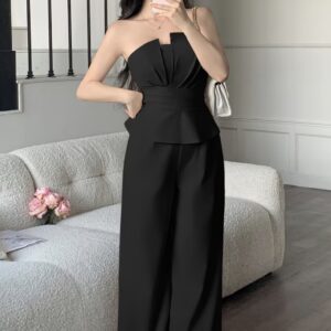 Conjunto abanico negro M