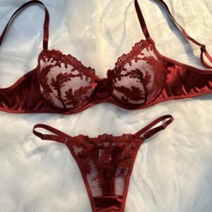 Conjunto carmesin simple 2XL